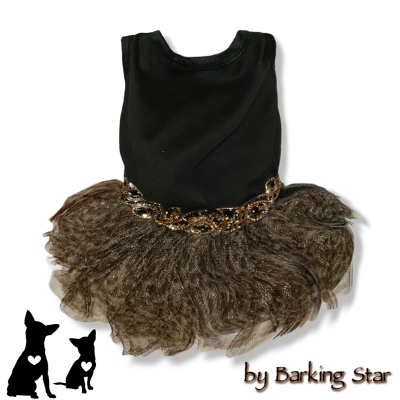 Leopard dog dress